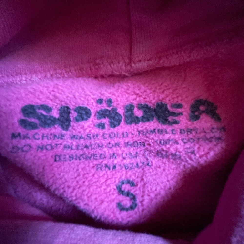 Sp5der hood men’s small brand new (real)